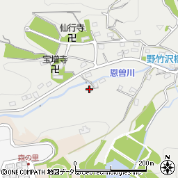 神奈川県厚木市上古沢981周辺の地図