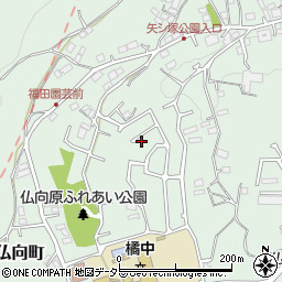 神奈川県横浜市保土ケ谷区仏向町1232-50周辺の地図