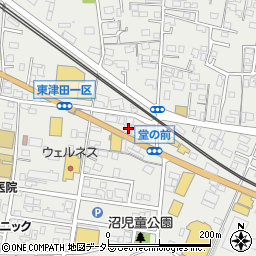 島根県松江市東津田町1093周辺の地図