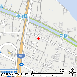 島根県松江市東津田町842周辺の地図