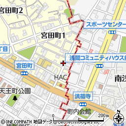 神奈川県横浜市保土ケ谷区宮田町1丁目6-21周辺の地図