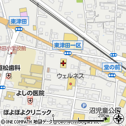 西松屋松江東津田店周辺の地図