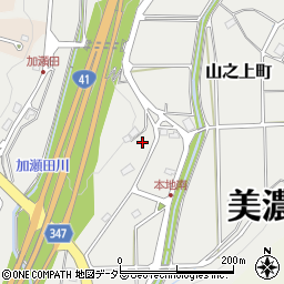 岐阜県美濃加茂市山之上町42-2周辺の地図
