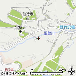 神奈川県厚木市上古沢1261周辺の地図