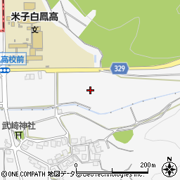 鳥取県米子市淀江町福岡周辺の地図