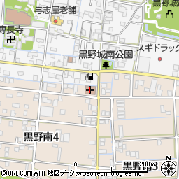 岐阜西郵便局周辺の地図