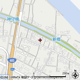 島根県松江市東津田町717周辺の地図