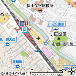 カーブス　横浜星川周辺の地図