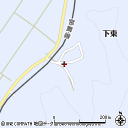 京都府舞鶴市下東611周辺の地図