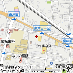 島根県松江市東津田町1136周辺の地図