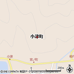 島根県出雲市小津町周辺の地図
