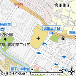 マクドナルドイオン天王町ショッピングセンター店周辺の地図