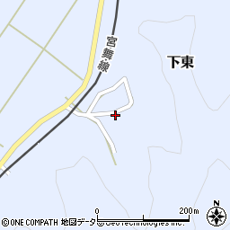京都府舞鶴市下東629-1周辺の地図