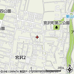 神奈川県横浜市瀬谷区宮沢2丁目50周辺の地図