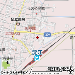 ＪＡ鳥取西部淀江周辺の地図