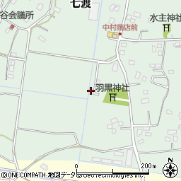 千葉県茂原市七渡3695-10周辺の地図