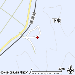 京都府舞鶴市下東87周辺の地図