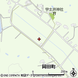 島根県出雲市岡田町周辺の地図