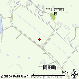 島根県出雲市岡田町周辺の地図
