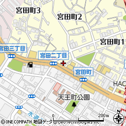 モンテ横浜周辺の地図