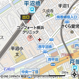 株式会社奥村商会　横浜営業所周辺の地図