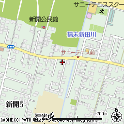 四川担担麺 虎嘯周辺の地図