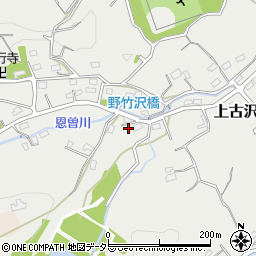 神奈川県厚木市上古沢875周辺の地図