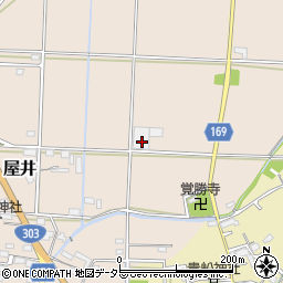 岐阜県本巣市屋井1318周辺の地図
