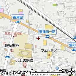 島根県松江市東津田町1140周辺の地図