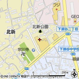 神奈川県横浜市瀬谷区北新25周辺の地図