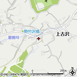 神奈川県厚木市上古沢782周辺の地図