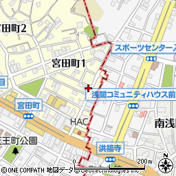 神奈川県横浜市保土ケ谷区宮田町1丁目7-1周辺の地図