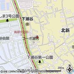 神奈川県横浜市瀬谷区北新17周辺の地図