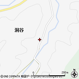 鳥取県鳥取市洞谷227周辺の地図