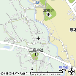神奈川県厚木市下古沢706周辺の地図