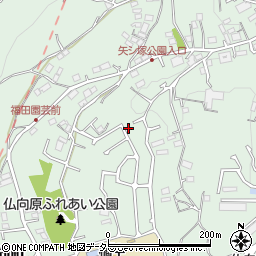 神奈川県横浜市保土ケ谷区仏向町1232-38周辺の地図