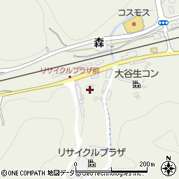 京都府舞鶴市森160周辺の地図