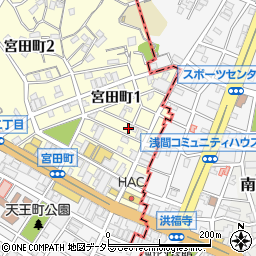 神奈川県横浜市保土ケ谷区宮田町1丁目7-7周辺の地図