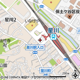 ファミリーマート横浜星川駅前店周辺の地図
