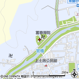 岐阜県岐阜市上土居965周辺の地図