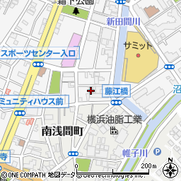 カギの救急車１１０番２４横浜浅間店周辺の地図