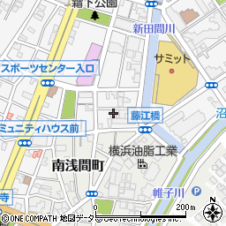 ＮＯＢ横浜周辺の地図