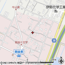 勝浦屋周辺の地図