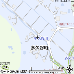 島根県出雲市多久谷町2061周辺の地図