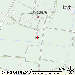 千葉県茂原市七渡3802-2周辺の地図