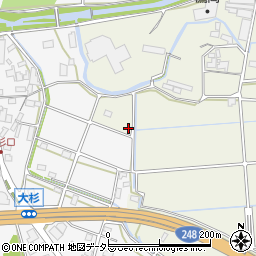 岐阜県関市東田原52周辺の地図