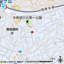 神奈川県横浜市旭区中希望が丘周辺の地図