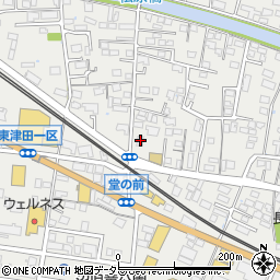 島根県松江市東津田町557周辺の地図