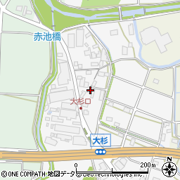 岐阜県関市大杉889周辺の地図