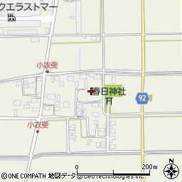 岐阜県大野町（揖斐郡）小衣斐周辺の地図